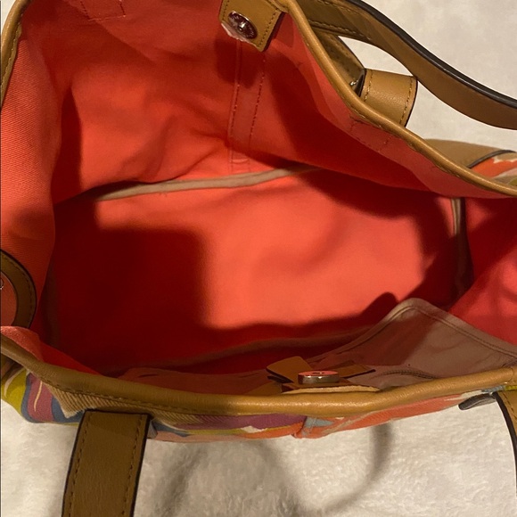 COACH HADLEY FLORAL PRINT DUFFLE - Picture 14 of 14